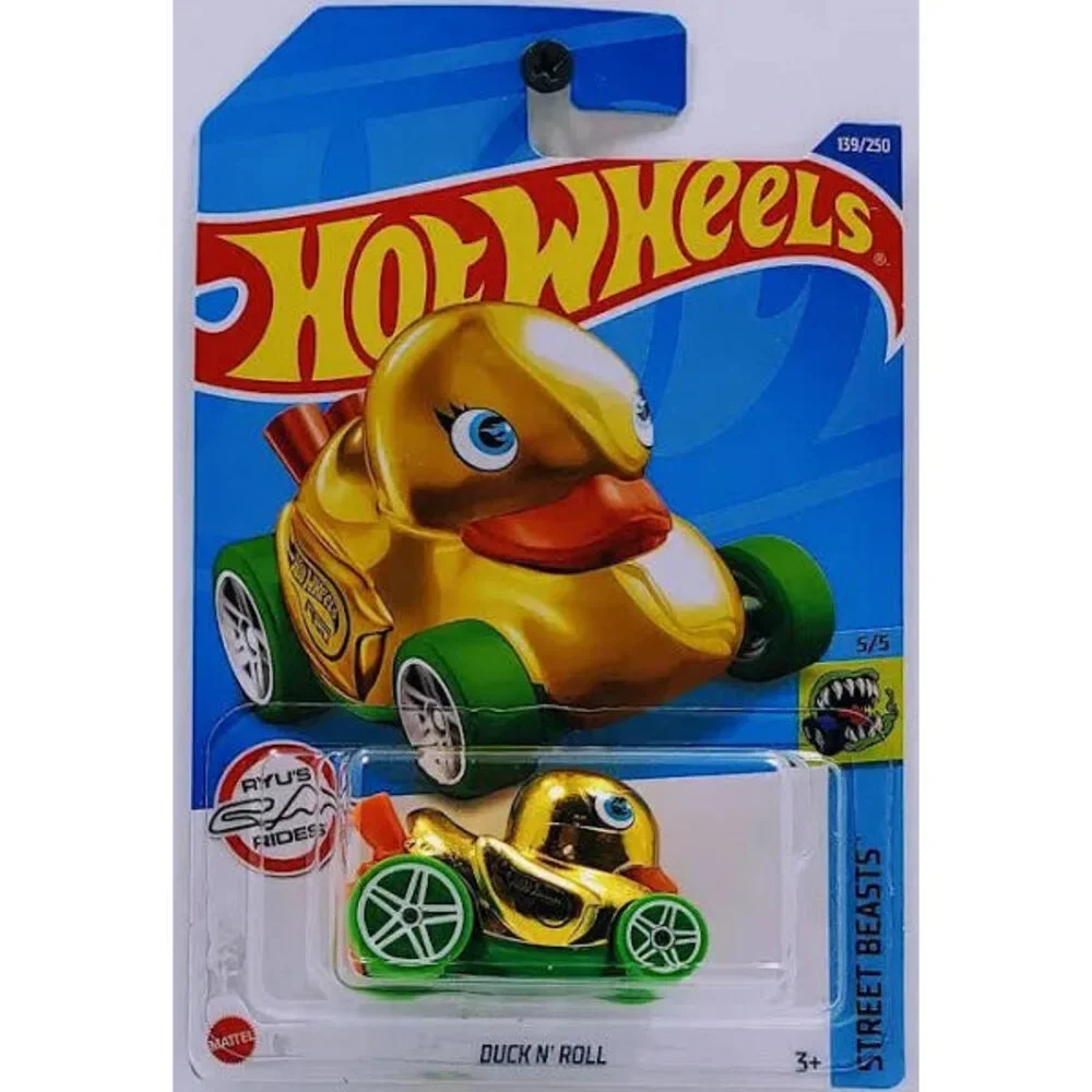 Hot Wheels Treasure Hunt Duck N' Roll Street Beasts 5/5 139/250